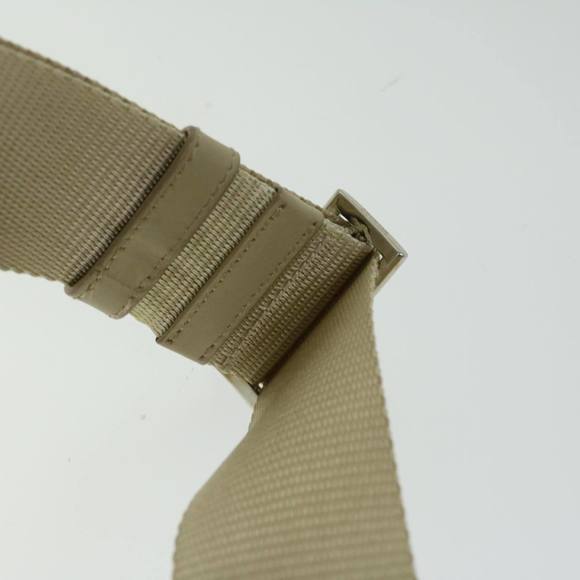 PRADA Shoulder Bag Nylon Beige Auth 65376 - Picture 8 of 16